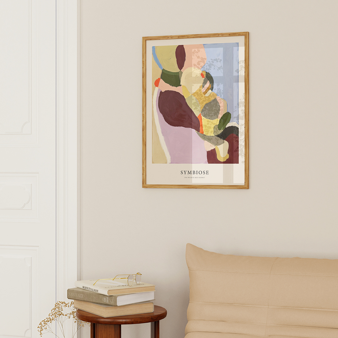 Plakat af Ida Holm - Symbiose A3 - Billede 4