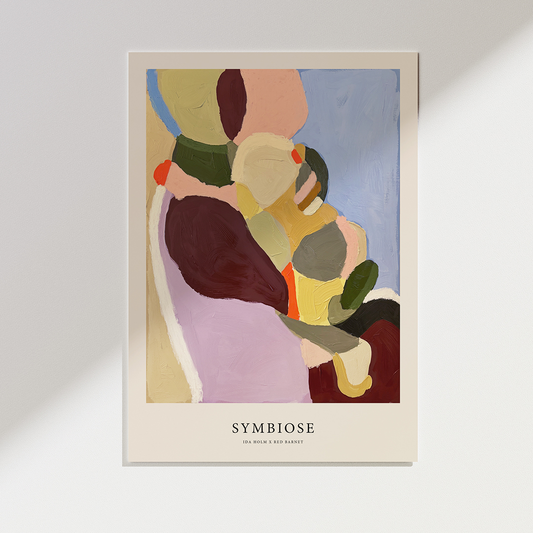 Plakat af Ida Holm - Symbiose A3 - Billede 3